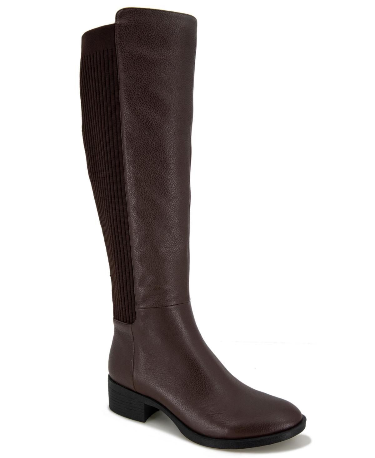 Kenneth Cole New York Levon Boot (Chocolate Leather) Women's Zip Boots Product Image