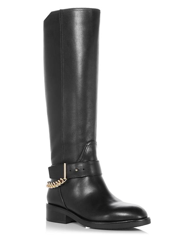 Aqua Womens Riley Buckled Riding Boots - 100% Exclusive Product Image