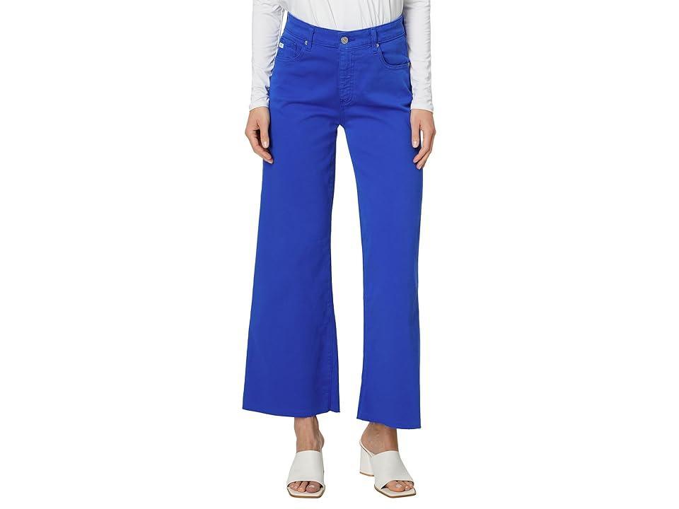 Womens Saige Wide-Leg Cropped Jeans Product Image