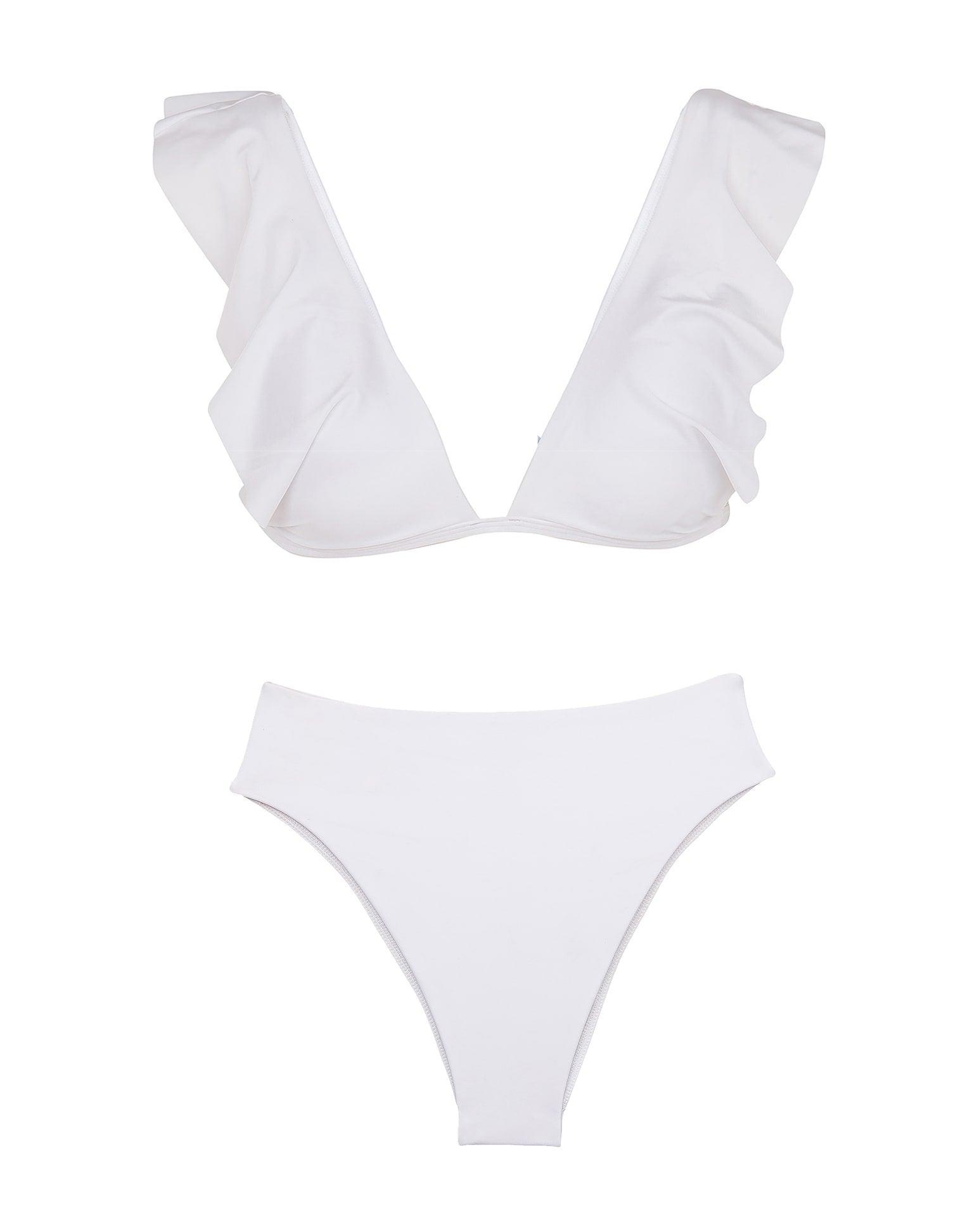 Gigi Hot Pant Bottom - White Product Image