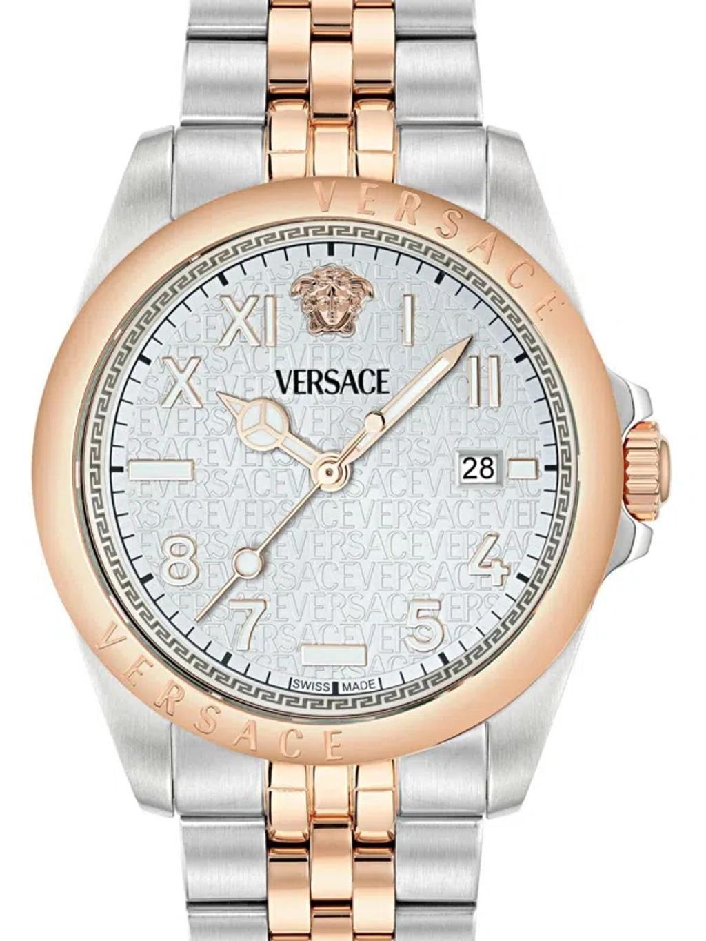 VERSACE Ronda 41mm In Two Tone Product Image