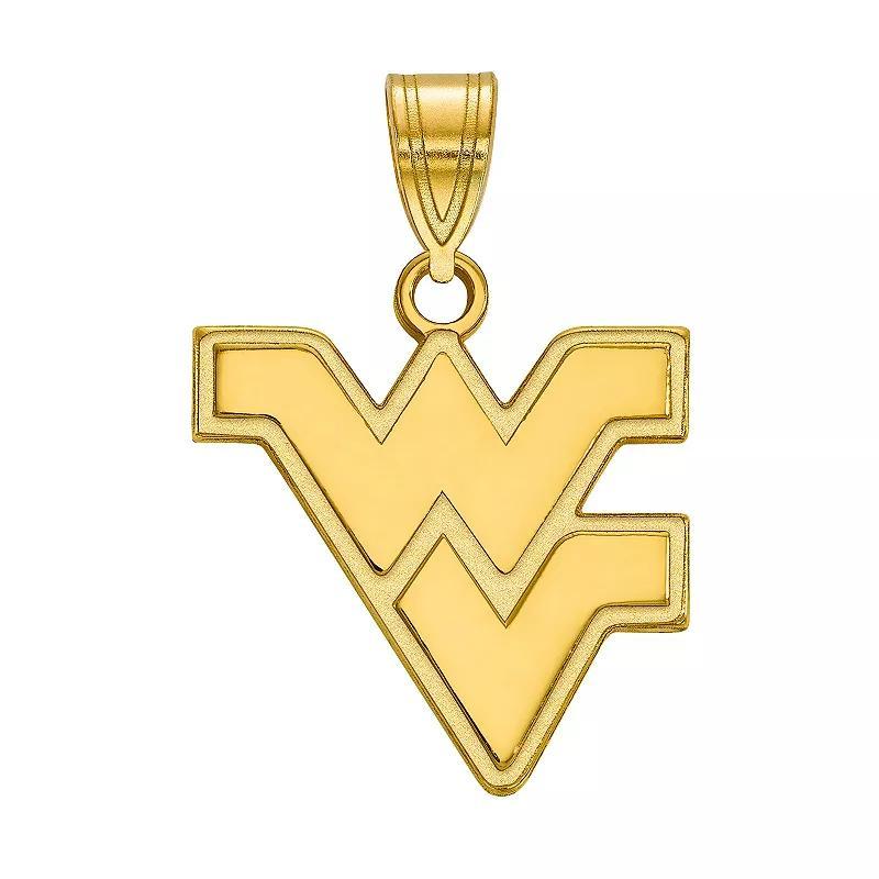 LogoArt 10K Gold West Virginia Mountaineers Medium Pendant, Womens Product Image