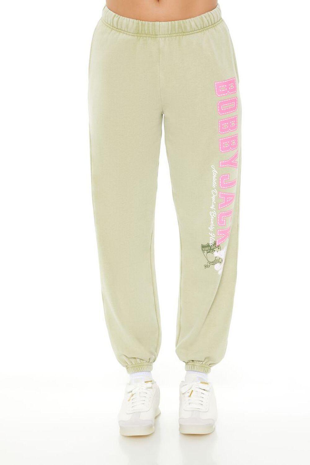 Fleece Bobby Jack Graphic Joggers | Forever 21 Product Image