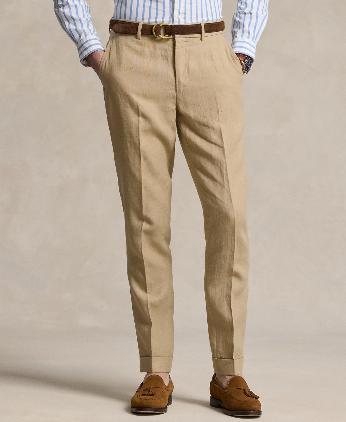 Polo Ralph Lauren Mens Linen Suit Trousers Product Image