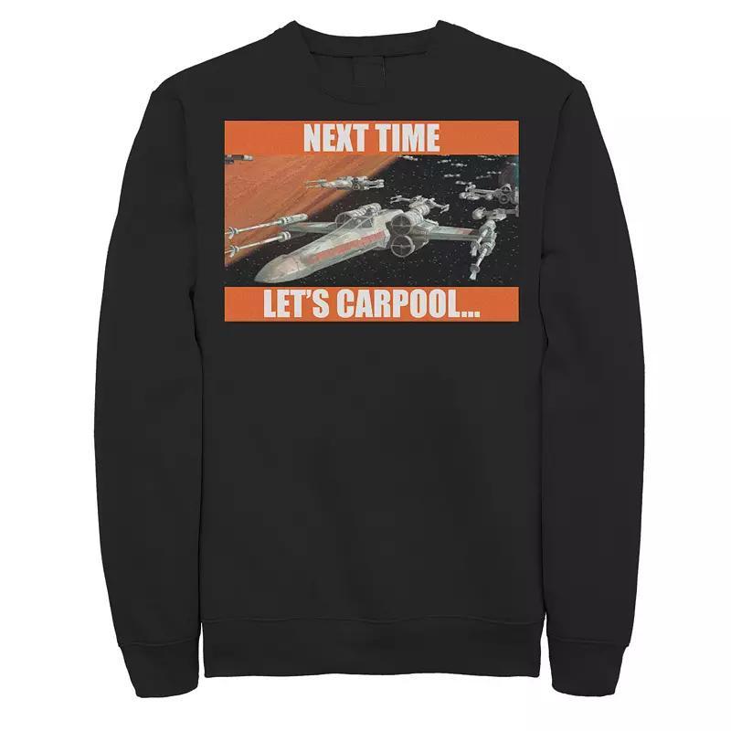 Mens Star Wars Next Time Lets Carpool Sweatshirt Product Image