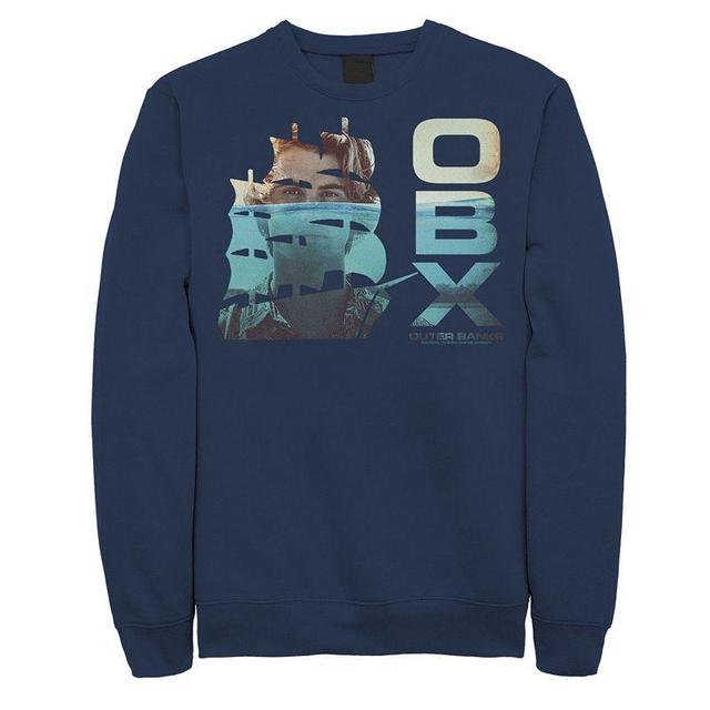 Mens Outer Banks John B Sunken Ship Sweatshirt Blue Product Image