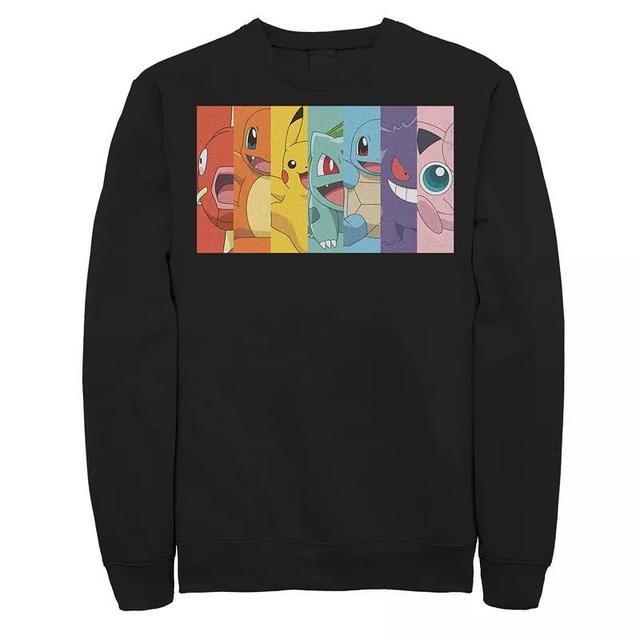 Big & Tall Pokmon Rainbow Sweatshirt, Mens Product Image