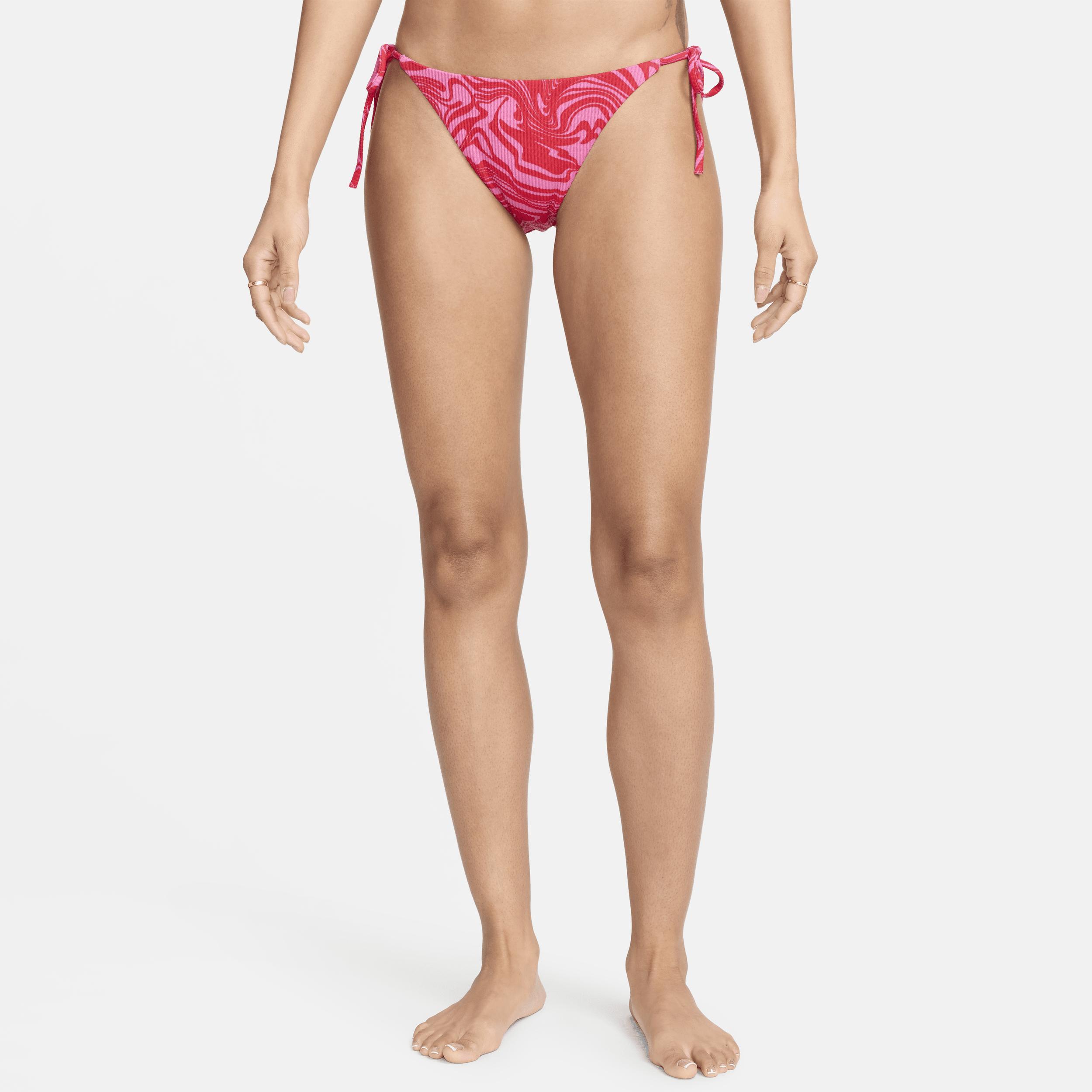 Nike Women's Swim Swirl String Bikini Bottom Product Image