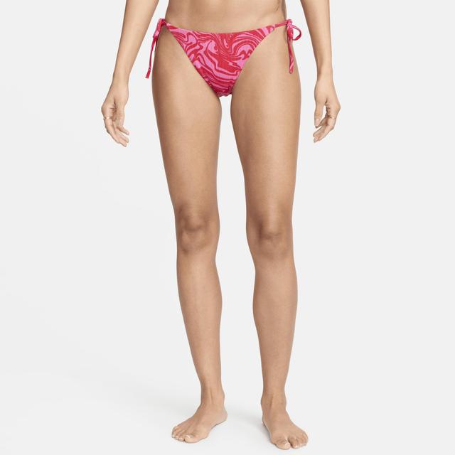 Nike Womens Swim Swirl String Bikini Bottom Product Image