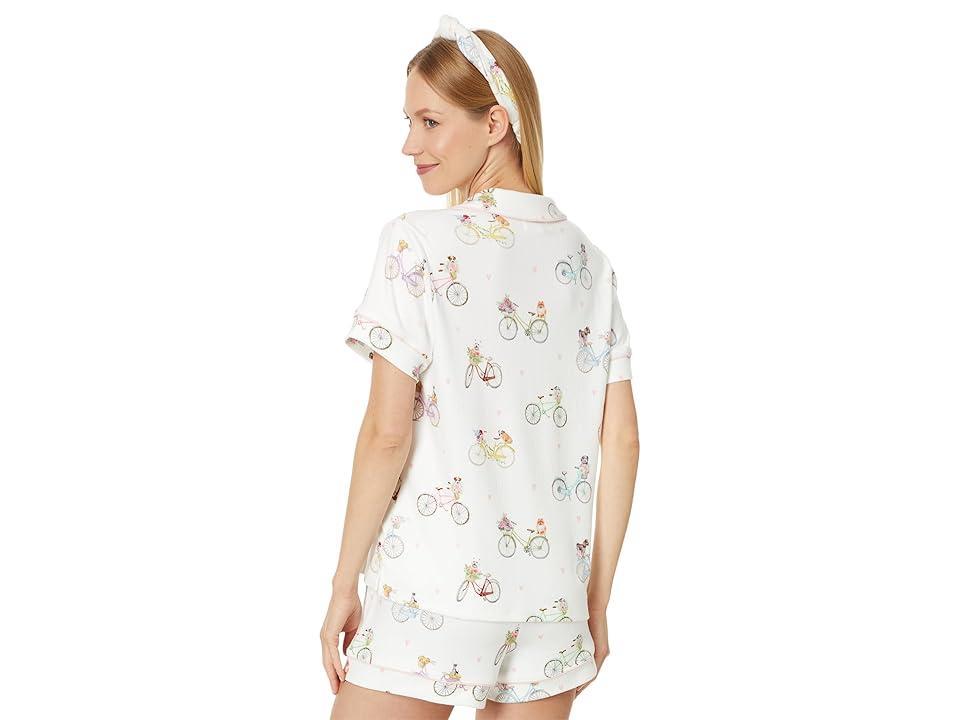 P.J. Salvage Floral Market Pajama Pj Set (Ivory) Women's Pajama Sets Product Image