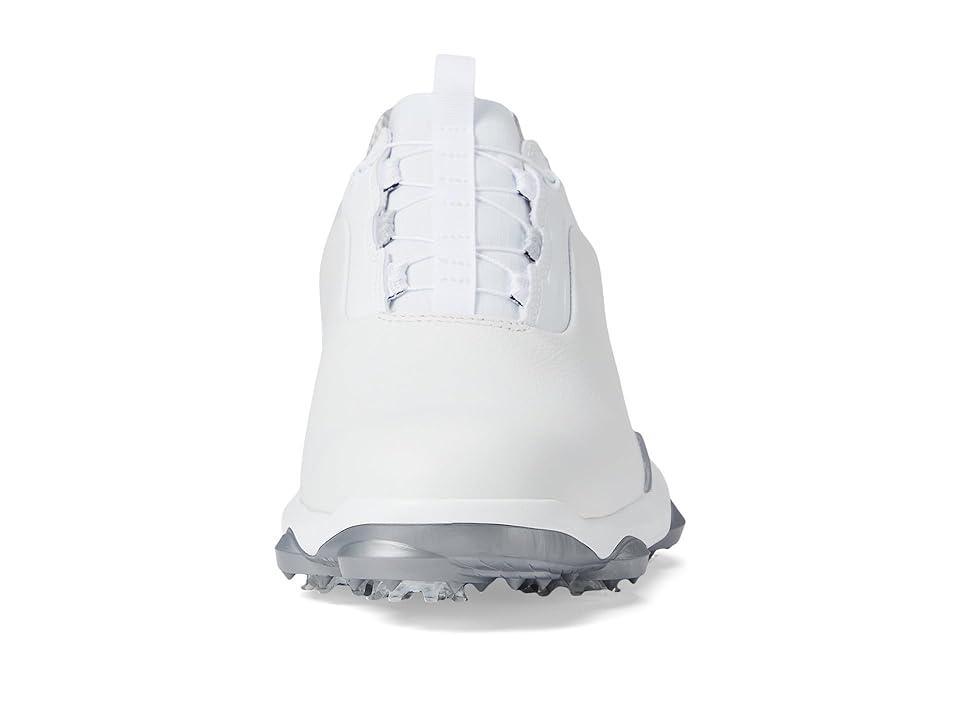 FootJoy Tour Alpha BOA Golf Shoes White/Silver) Men's Shoes Product Image