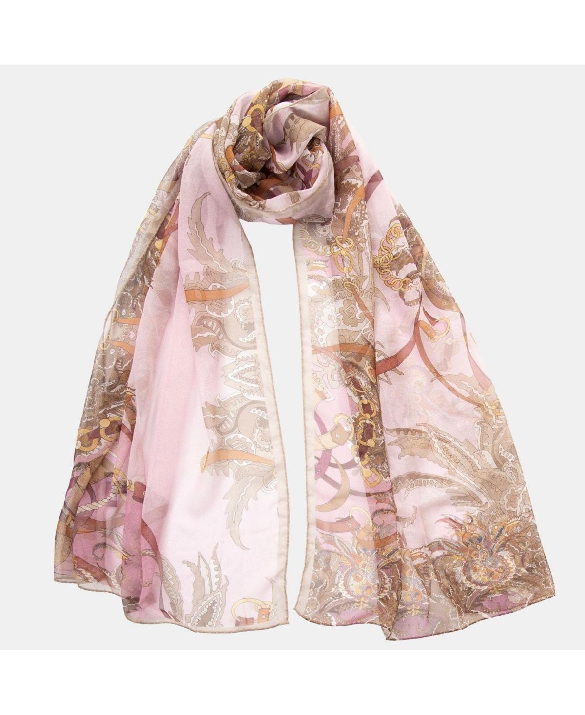 Alessandra - Long Sheer Silk Scarf for Women Product Image