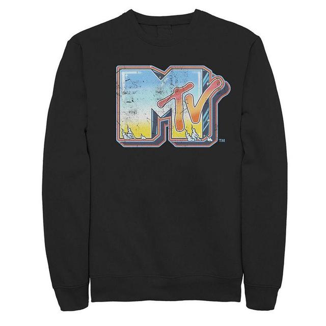 Mens MTV Tiny Logo Bright Brushed Sweatshirt Product Image