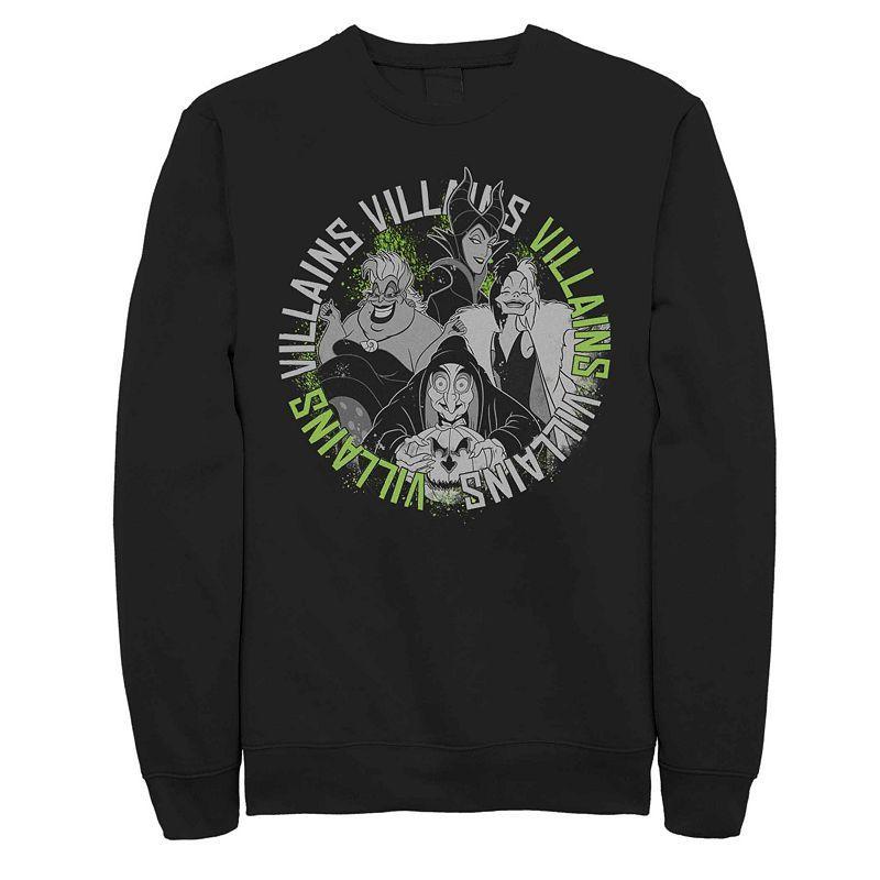 Disneys Villains Splatter Group Shot Mens Fleece Sweater Product Image