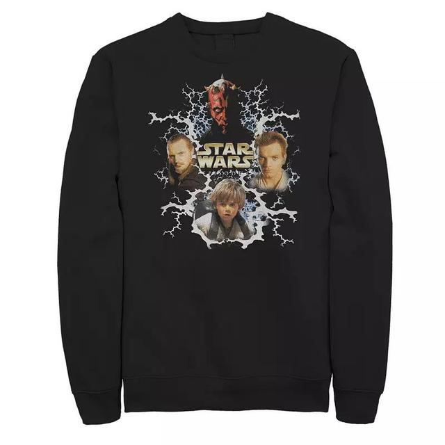 Big & Tall Star Wars Darth Maul Vintage Portrait Sweatshirt, Mens Product Image