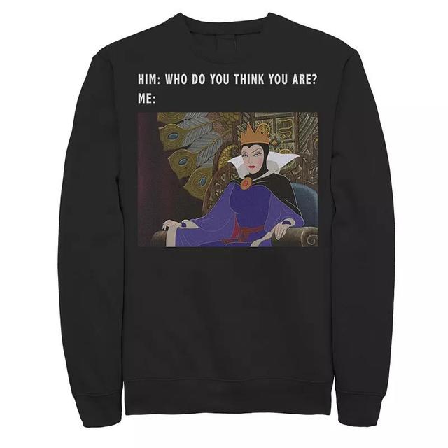 Mens Disney Sleeping Beauty Maleficent Evil Queen Meme Sweatshirt Product Image