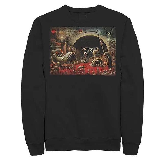 Mens Jurassic Park 93 Raptor Color Pencil Doodle Sweatshirt Product Image