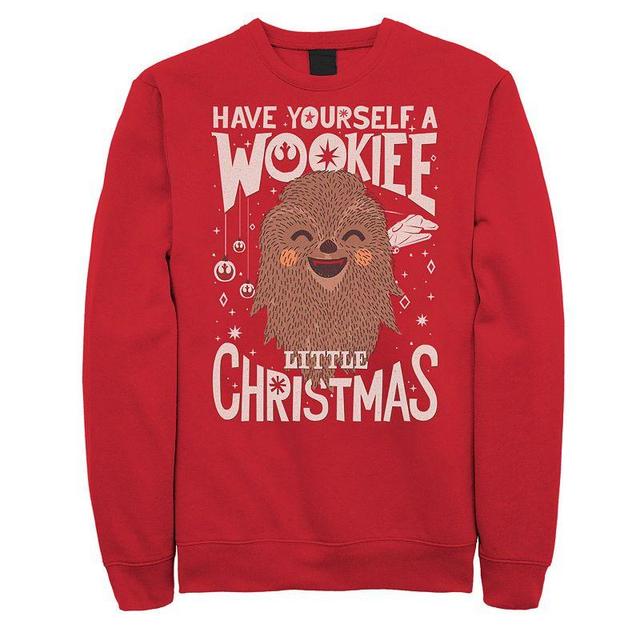 Mens Star Wars Wookiee Christmas Sketched Sweatshirt Product Image