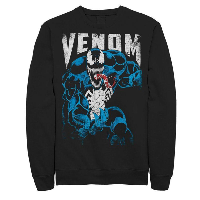 Mens Marvel Venom Distressed Sweatshirt Product Image