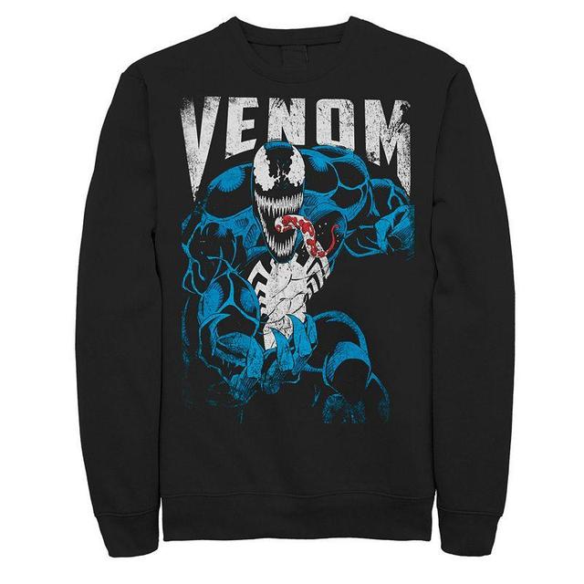 Mens Marvel Venom Distressed Sweatshirt Product Image