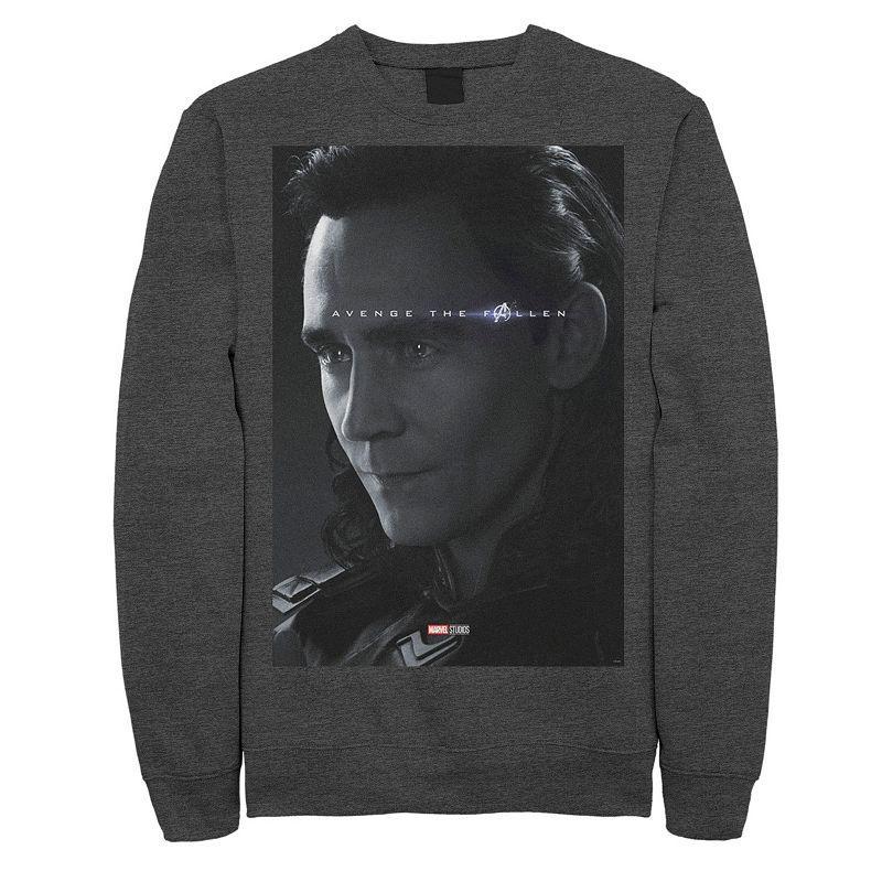 Mens Marvel Avengers Endgame Loki Avenge The Fallen Poster Tee Product Image