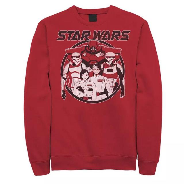 Mens Star Wars Visions Dark Side Poster Graphic Fleece Product Image