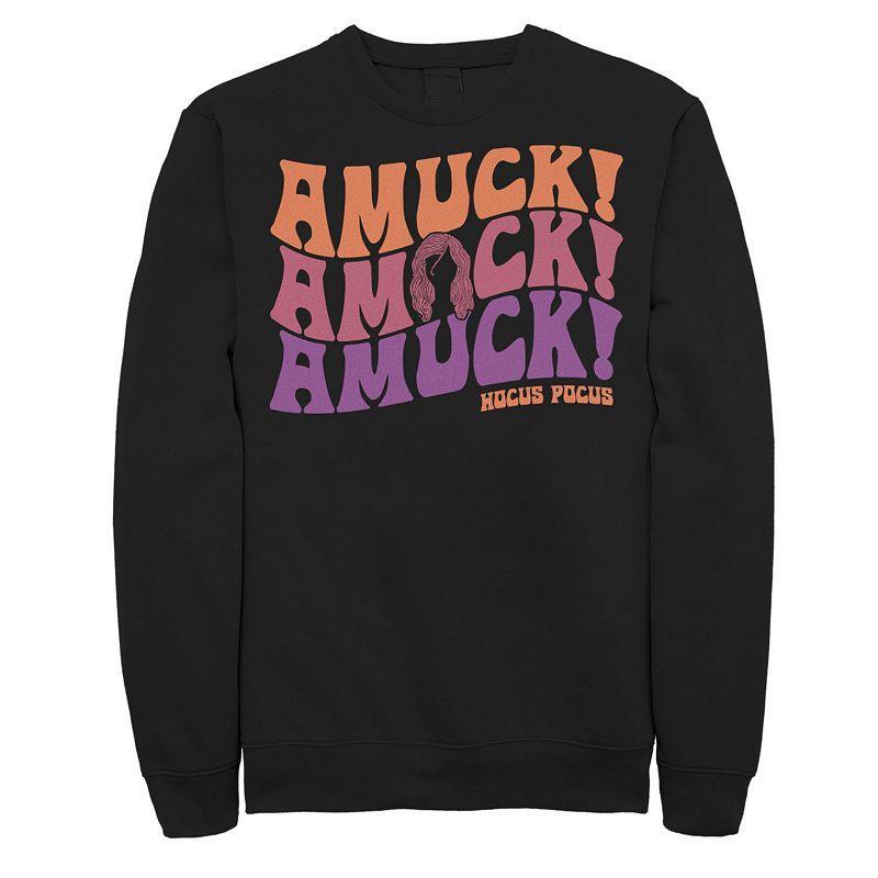 Mens Hocus Pocus Amuck Silhouette Sweatshirt Black Product Image