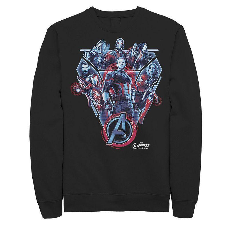 Mens Marvel Avengers: Infinity War Tech Group Sweatshirt Product Image