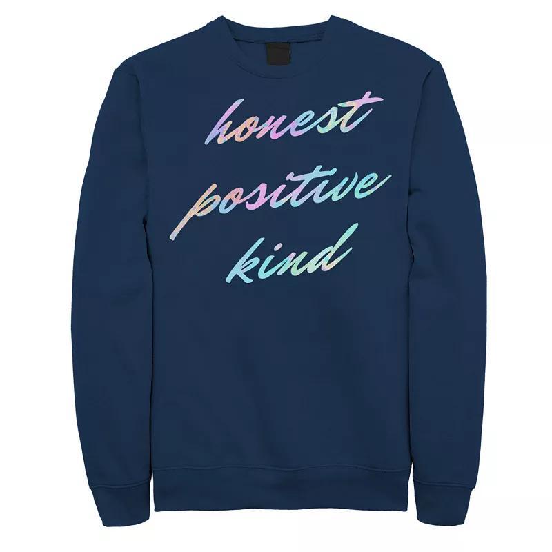 Mens Fifth Sun Peace Love Balance Circle Sweatshirt Blue Product Image