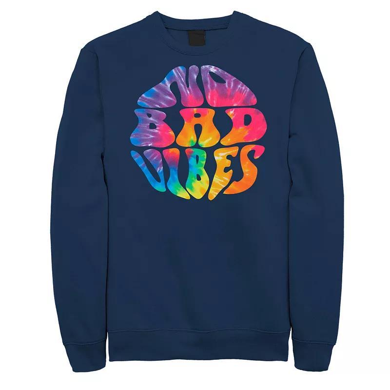 Mens Jurassic Park Neon Gradient Scene Sweatshirt Blue Product Image