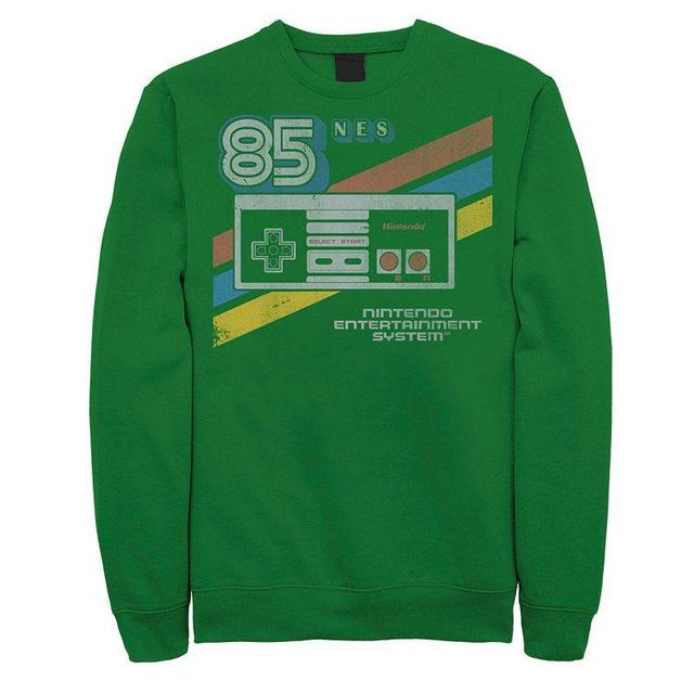 Mens Nintendo NES Controller Retro Stripe 85 Sweatshirt Product Image