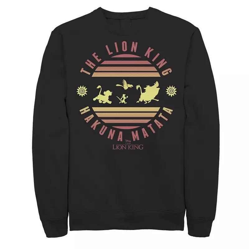 Mens Disney The Lion King Hakuna Matata Gradient Sweatshirt Product Image