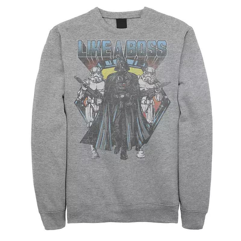 Mens Star Wars Vader Stormtroopers Like A Boss Sweatshirt Product Image