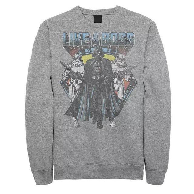 Mens Star Wars Vader Stormtroopers Like A Boss Sweatshirt Product Image