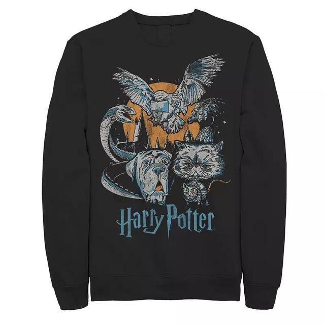 Mens Harry Potter Night Animal Poster Sweatshirt Product Image