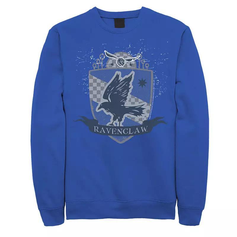 Mens Jurassic Park 93 Raptor Color Pencil Doodle Pullover Sweatshirt Blue Product Image