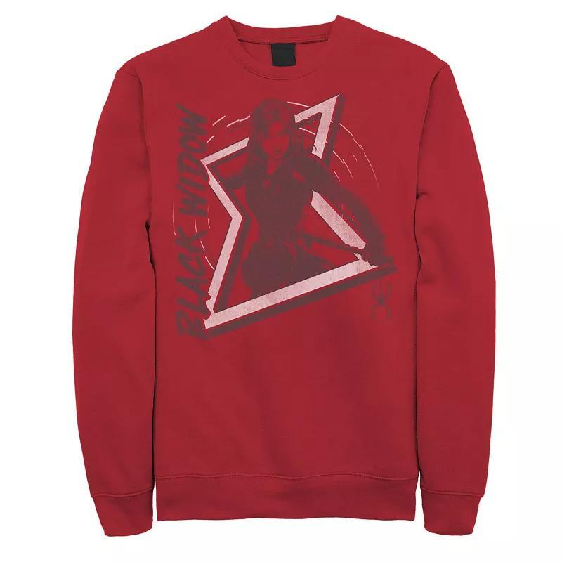 Mens Marvel Avengers Gradient Logo Stack Sweatshirt Red Product Image