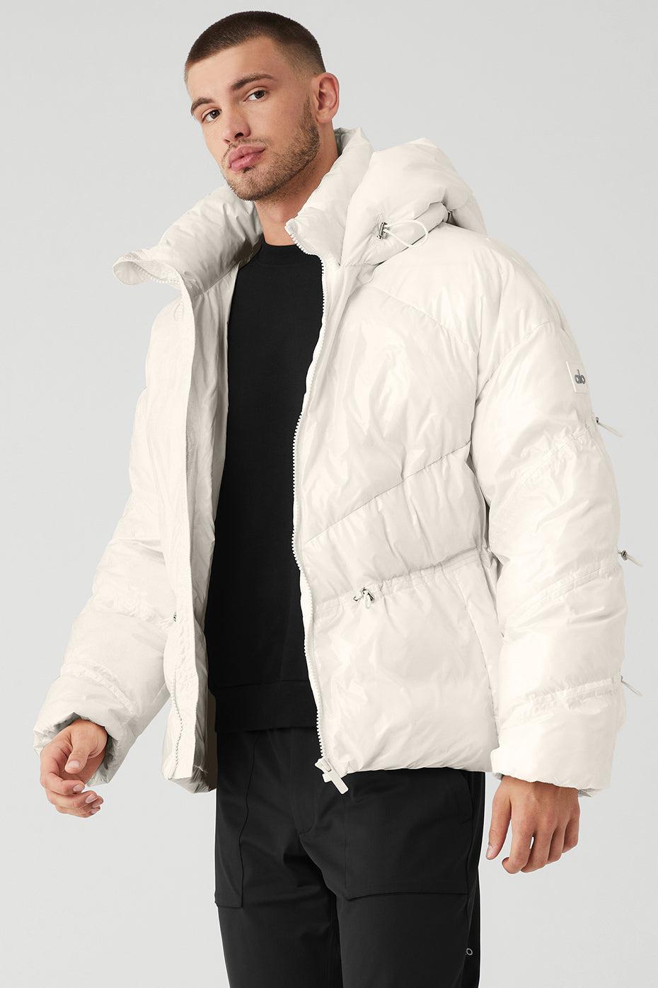 Stunner Puffer Jacket - Ivory Male Product Image