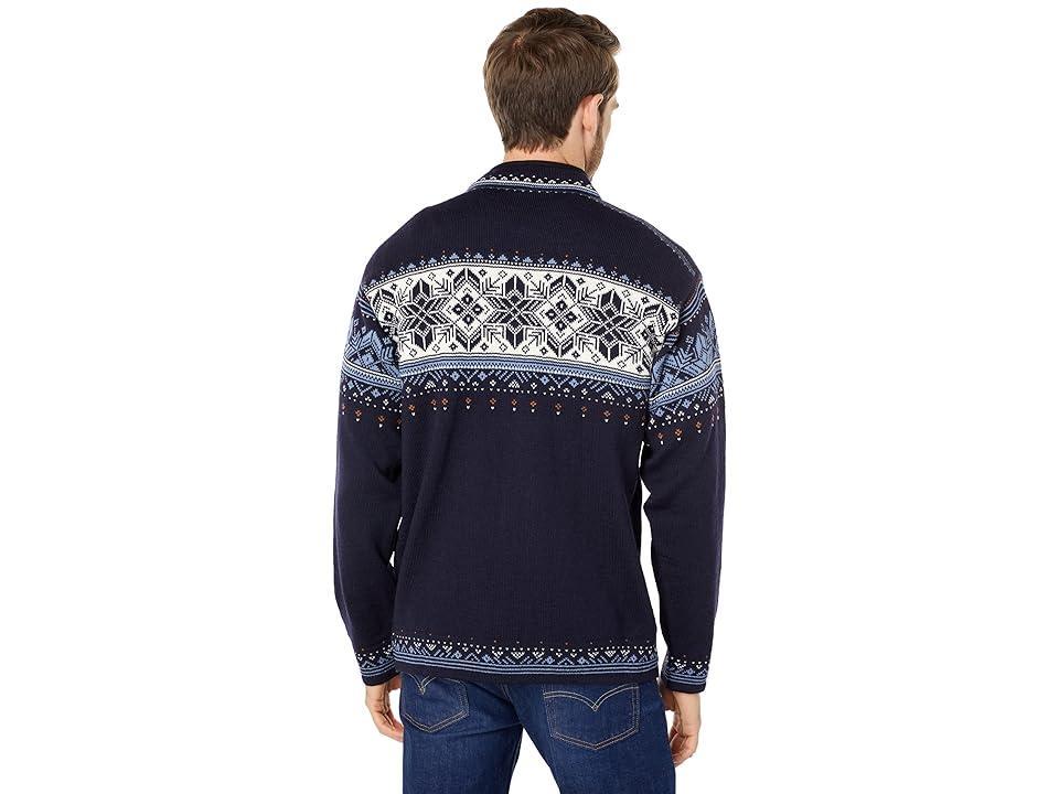 Dale of Norway Blyfjell Sweater Blue Shadow/Off-White) Men's Clothing Product Image