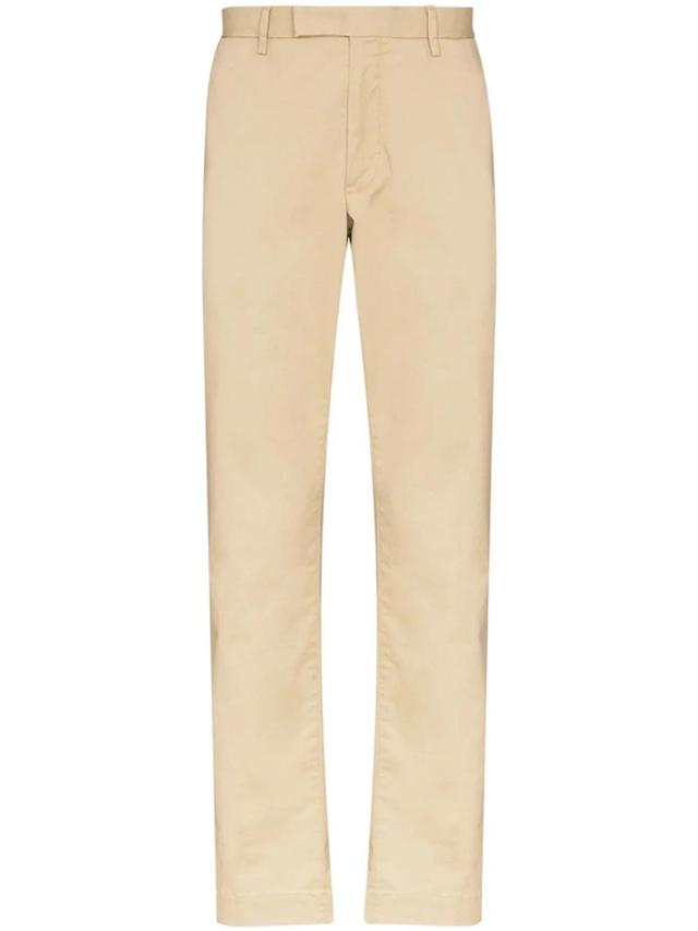 Straight-leg Tailored Trousers In Neutrals Product Image