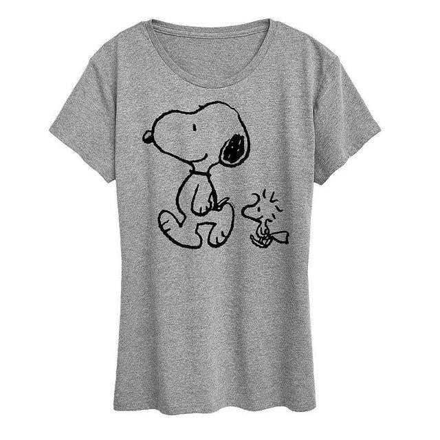 Womens Dr. Seuss The Grinch Stink Stank Stunk Graphic Tee, Girls Grey Gray Product Image