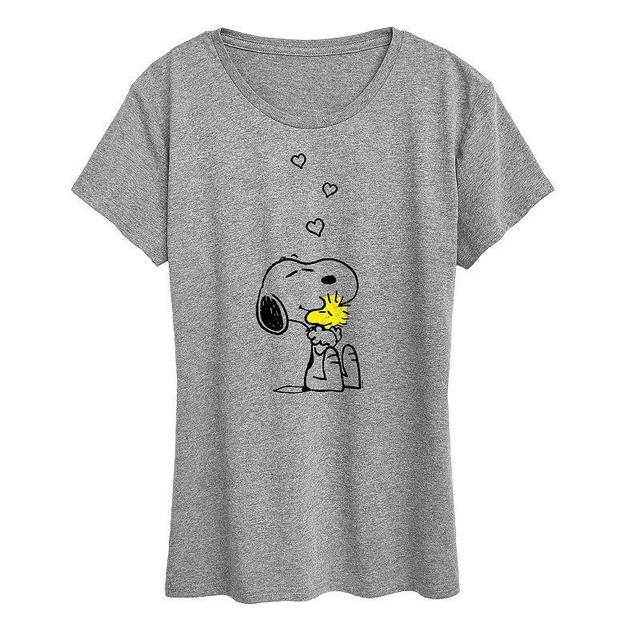 Womens Pokemon Winter Characters Tee Grey Gray Product Image