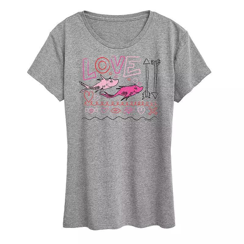 Womens Ford Bronco Desert Graphic Tee Grey Gray Product Image