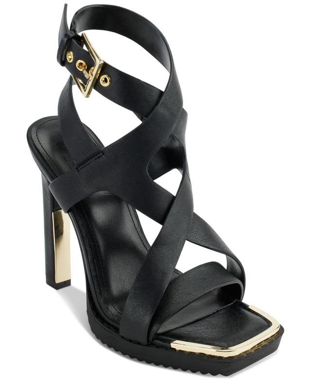 Dkny Womens Mabel Strappy Slingback Sandals Product Image