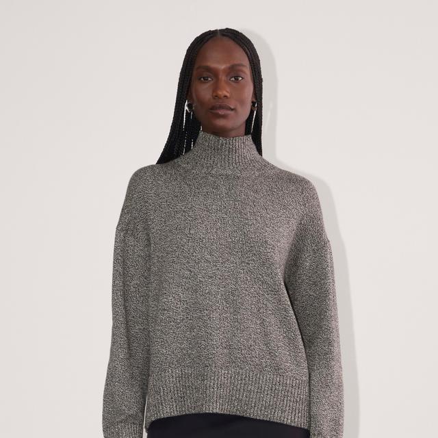 The Boxy Turtleneck in Everyday Cotton Product Image