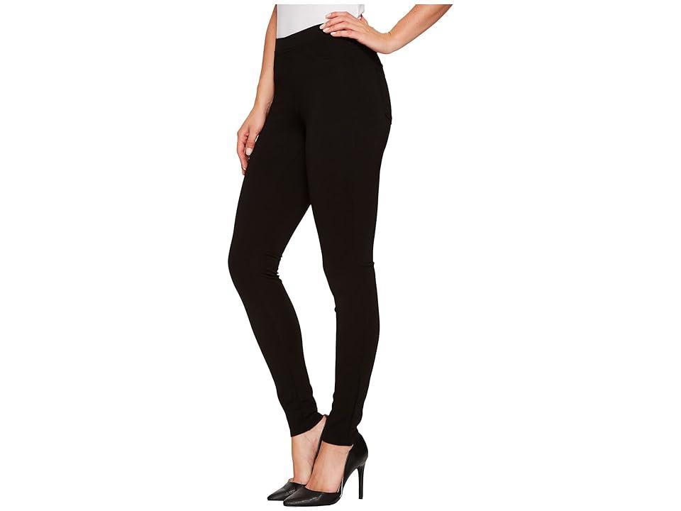 HUE Ponte Mid Rise Full Length Leggings Product Image