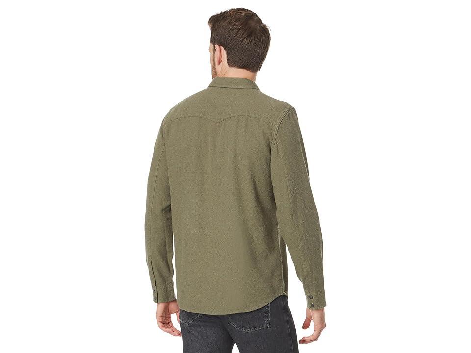 John Varvatos Marshall Sport Shirt W544Z3 (Sage Brush) Men's Clothing Product Image