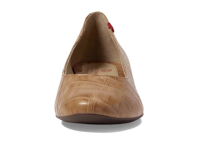 Marc Joseph New York Crosby Flat (Camel Croco) Women's Flat Shoes Product Image