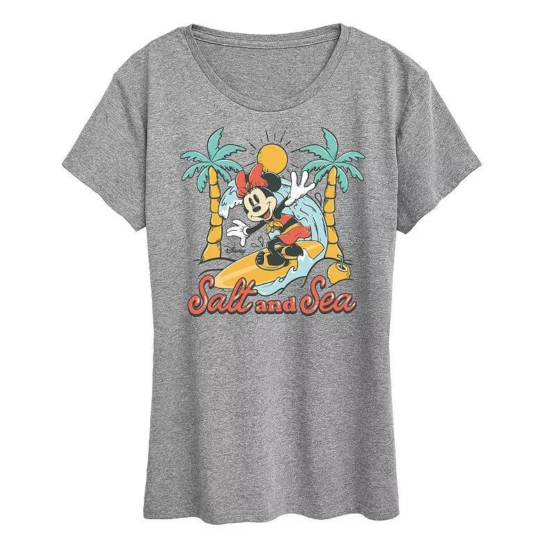 Disneys Minnie Mouse Womens Salt and Sea Graphic Tee Product Image