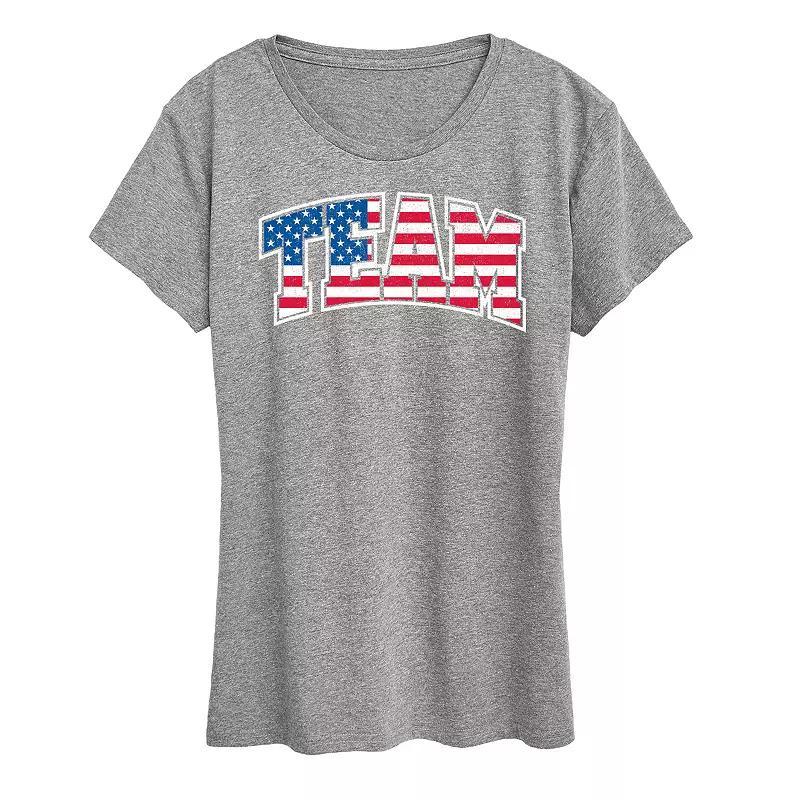 Womens Team USA Graphic Tee Product Image